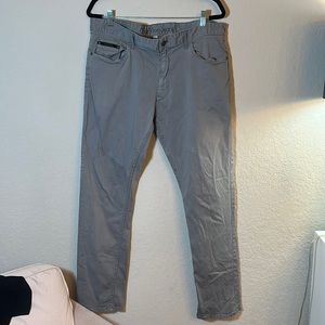 Calvin Klein Jeans Chino style gray pants size 36/32